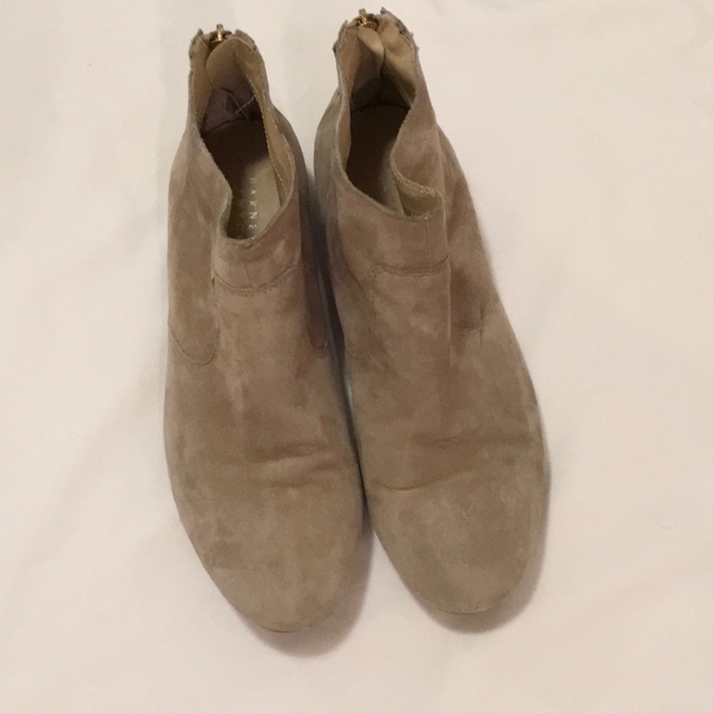 Barney’s NY suede booties, size 40